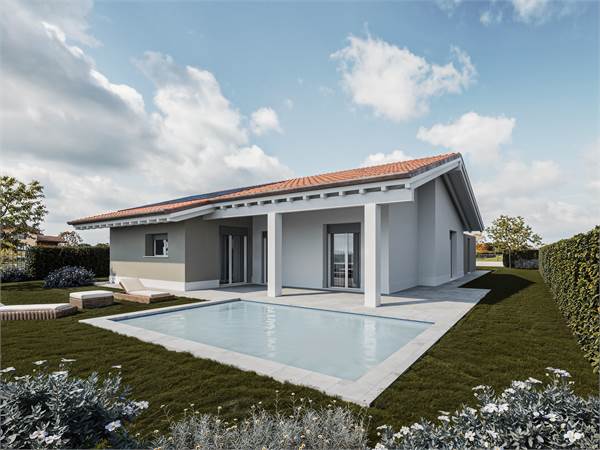 Nuova Villa su un unico livello, in classe energetica A3