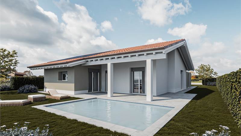 Nuova Villa su un unico livello, in classe energetica A3
