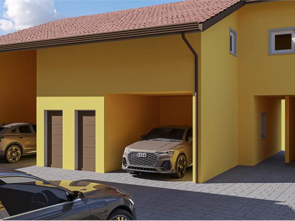 Moderno bilocale con terrazzo e giardino privato 